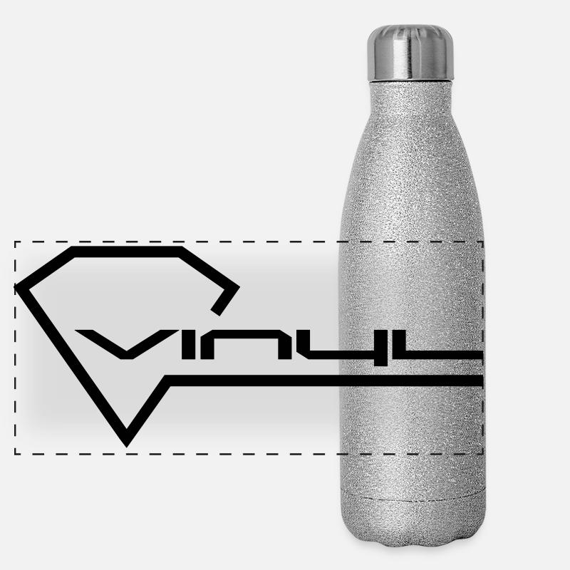 Vinyle Gourde isotherme panoramique pailletée 500 ml