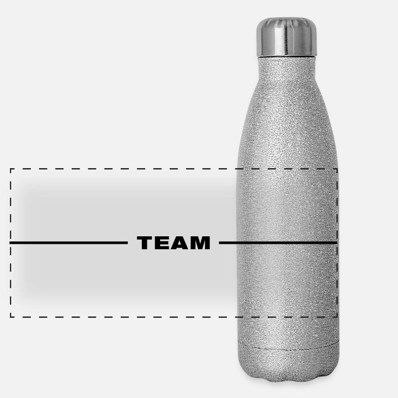 Team Line Panoramic Glitter Thermal Bottle 500 ml