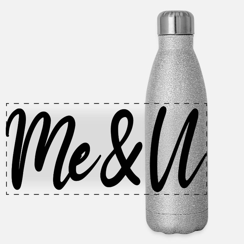 Me and you Panoramic Glitter Thermal Bottle 500 ml