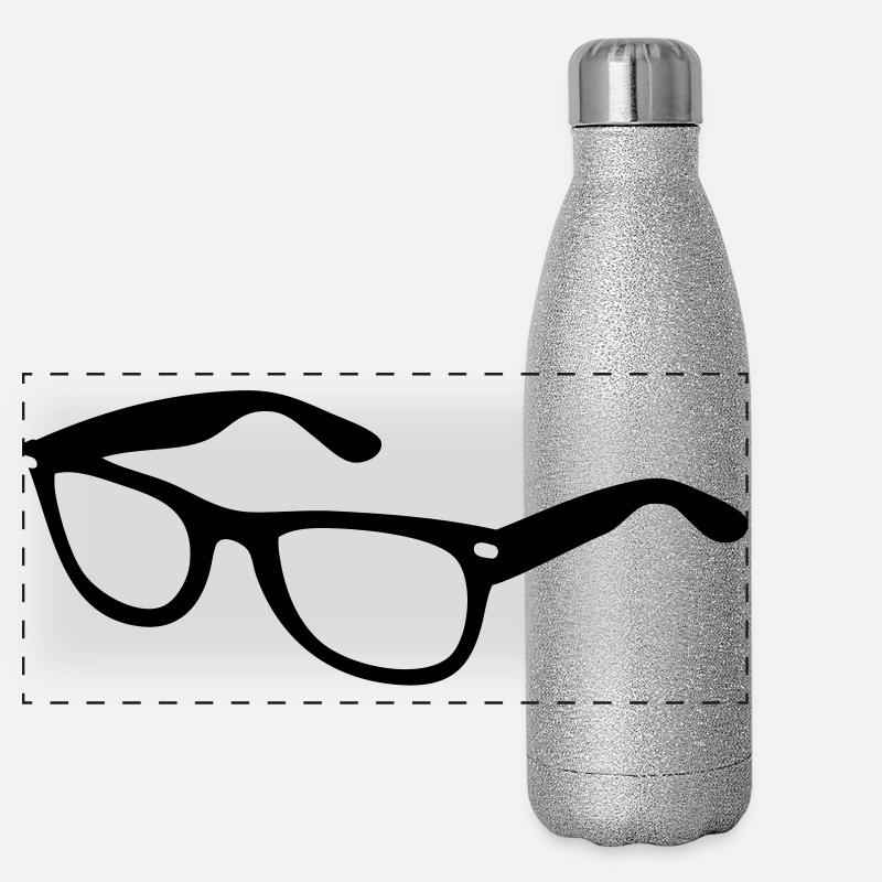 Lunettes de soleil Gourde isotherme panoramique pailletée 500 ml
