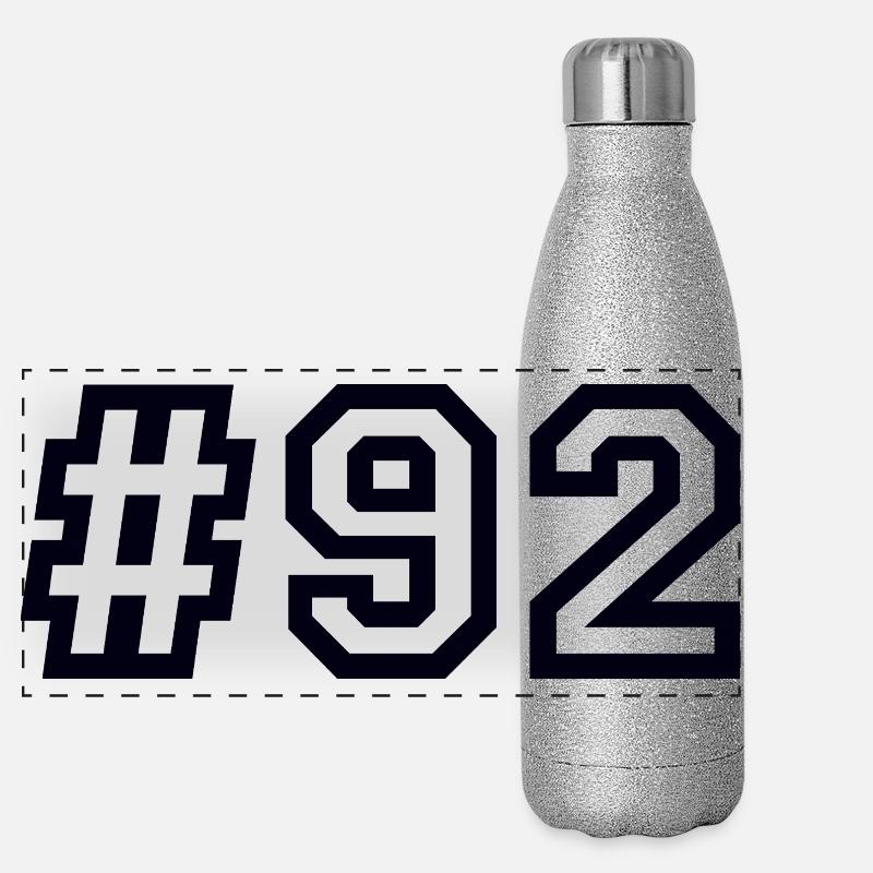 1992 Hashtag 92 Panorama Glitzer Isolierflasche 500 ml