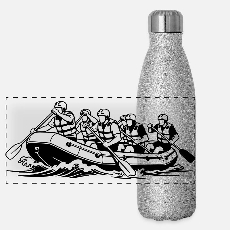 rafting Gourde isotherme panoramique pailletée 500 ml
