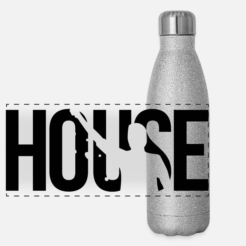 house Panoramic Glitter Thermal Bottle 500 ml