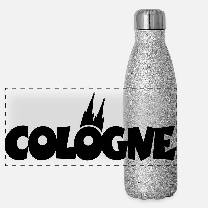 Cologne Cologne Cathedral Cologne Panoramic Glitter Thermal Bottle 500 ml