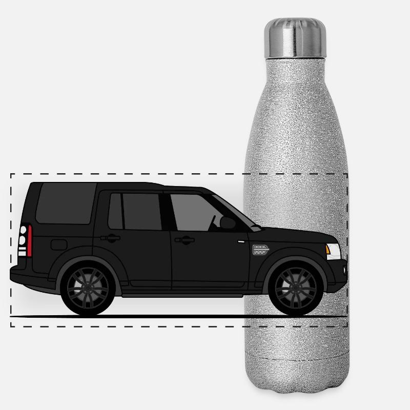 Discovery 4 Black Panoramic Glitter Thermal Bottle 500 ml