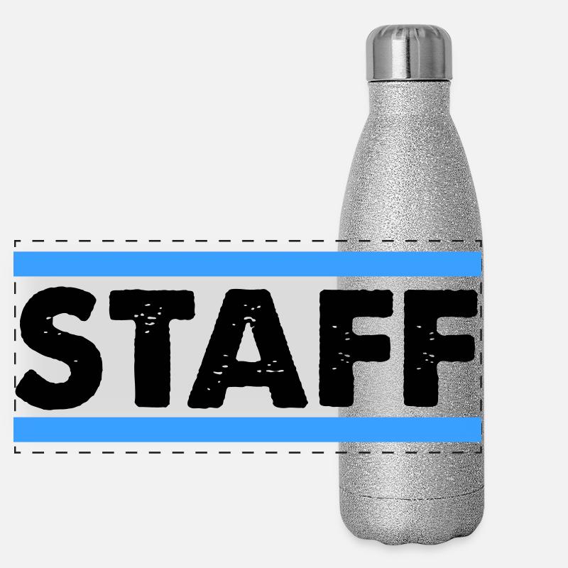 Staff Panoramic Glitter Thermal Bottle 500 ml