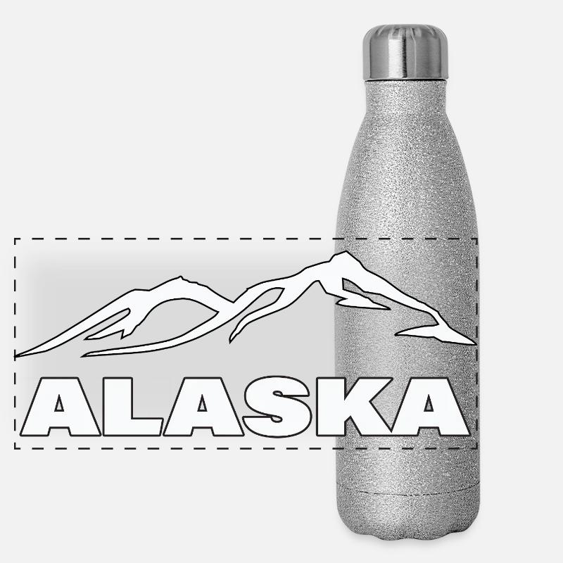 Alaska Gourde isotherme panoramique pailletée 500 ml