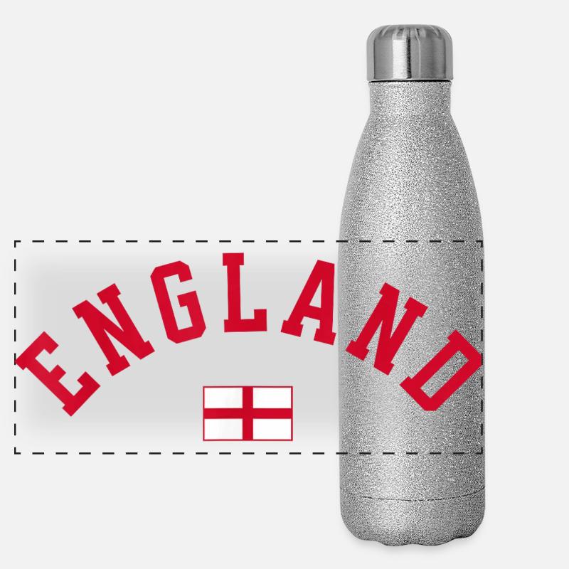 England Arch Emblem Panoramic Glitter Thermal Bottle 500 ml
