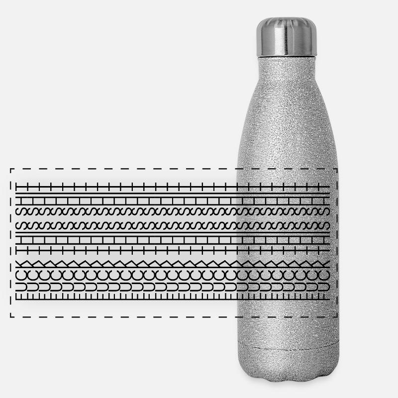 Fuck this shit Panorama Mug sarcastic Mug Panoramic Glitter Thermal Bottle 500 ml