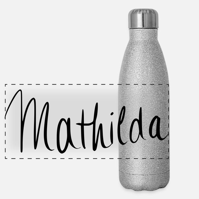 Mathilda Panorama Glitzer Isolierflasche 500 ml