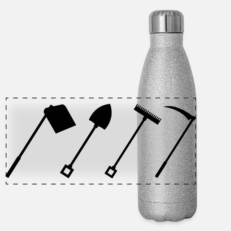 Panorama Glitzer Isolierflasche 500 ml
