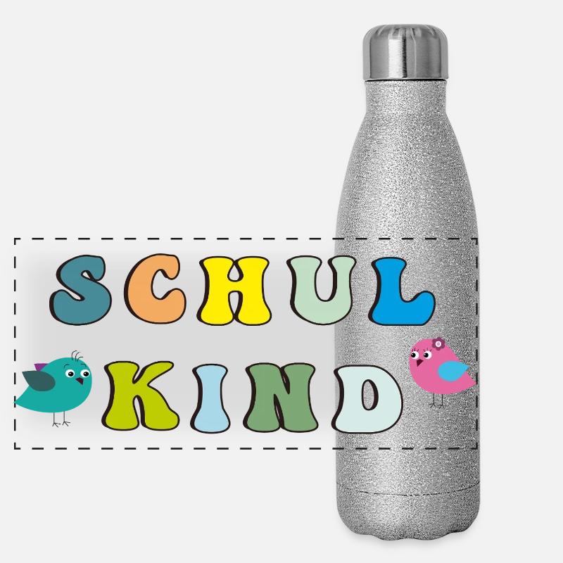 Panorama Glitzer Isolierflasche 500 ml