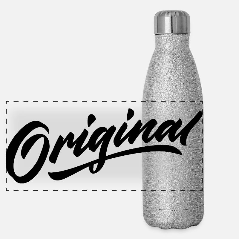 Original Panorama Glitzer Isolierflasche 500 ml