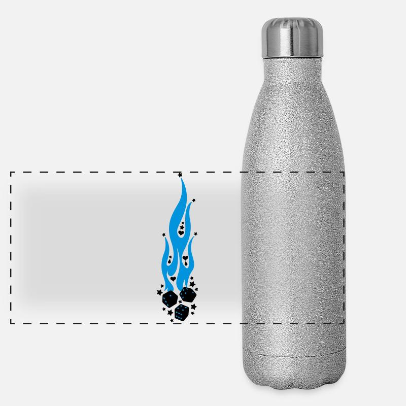 Panorama Glitzer Isolierflasche 500 ml