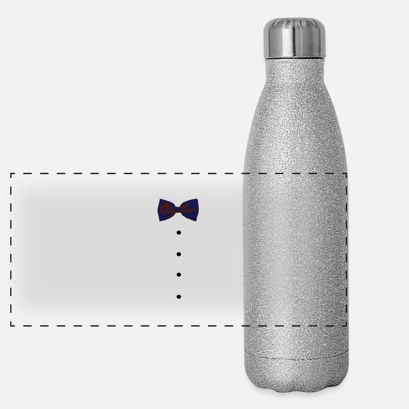 tenue nœud Gourde isotherme panoramique pailletée 500 ml