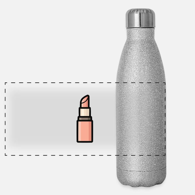 rouge à lèvres Gourde isotherme panoramique pailletée 500 ml