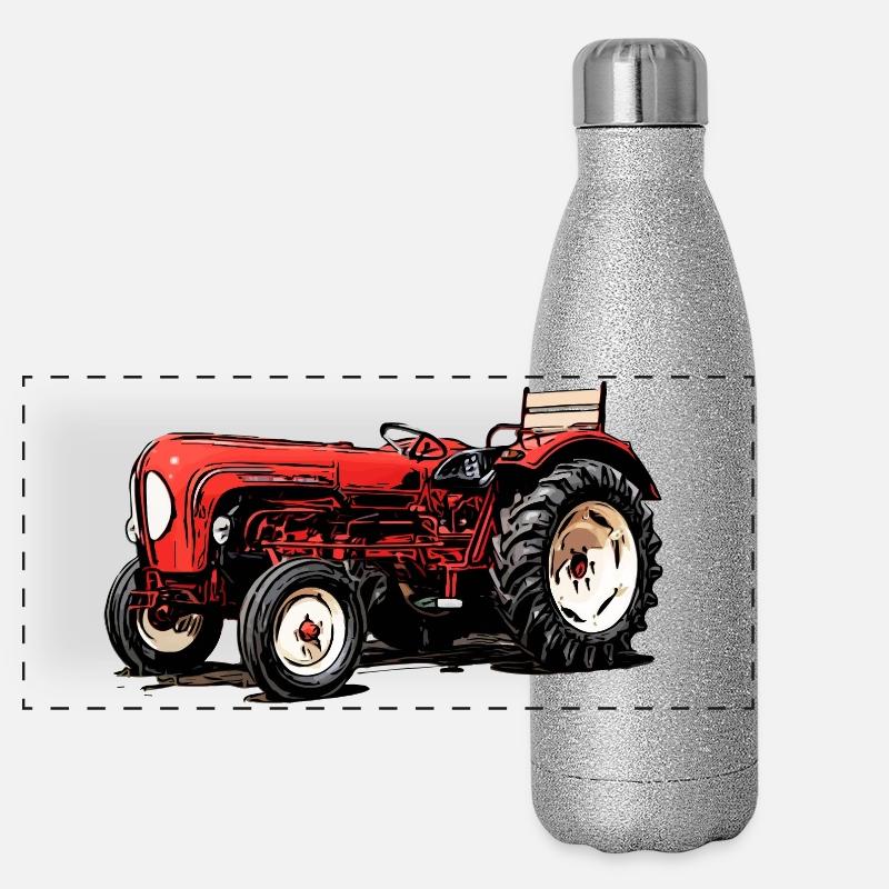 Traktor Standard Star 219 Panorama Glitzer Isolierflasche 500 ml