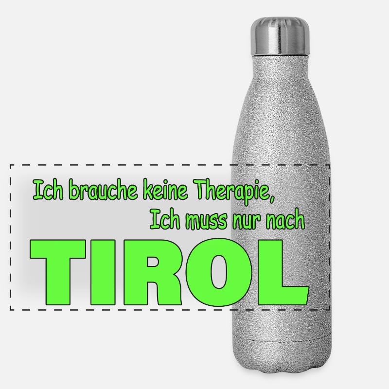 Thérapie Tyrol Gourde isotherme panoramique pailletée 500 ml