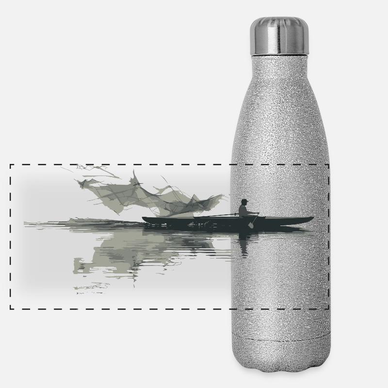 Panorama Glitzer Isolierflasche 500 ml