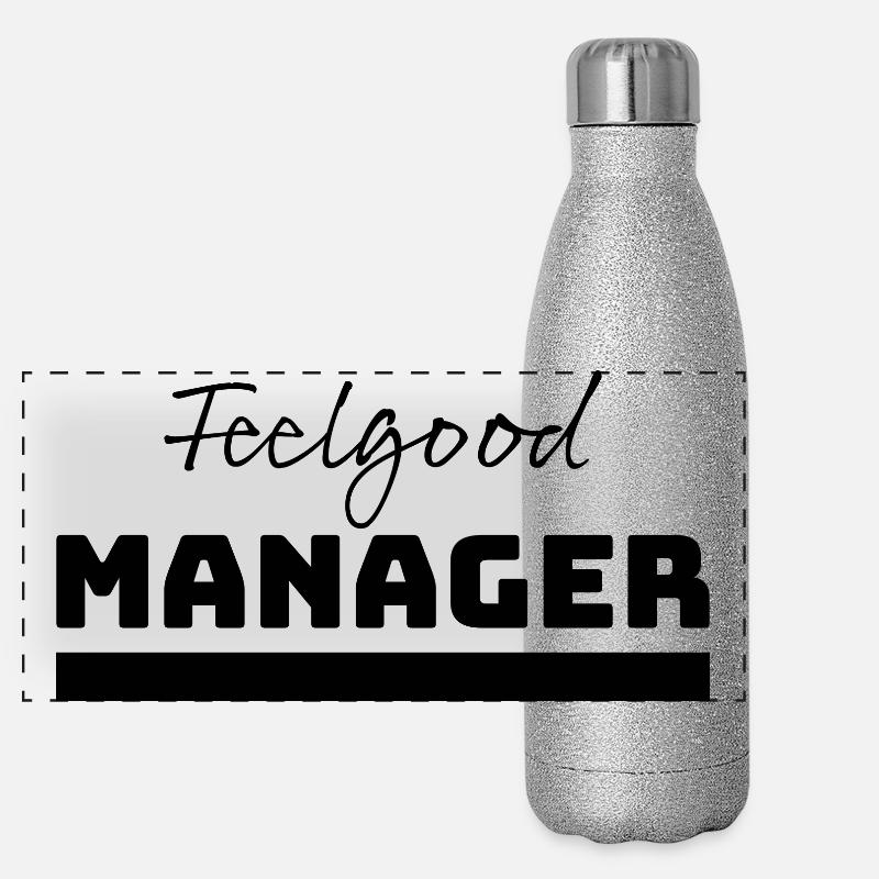 Tshirt Feelgood Manager Gourde isotherme panoramique pailletée 500 ml