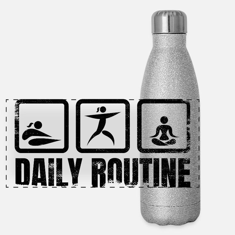Yogi Daily Routine Panorama Glitzer Isolierflasche 500 ml