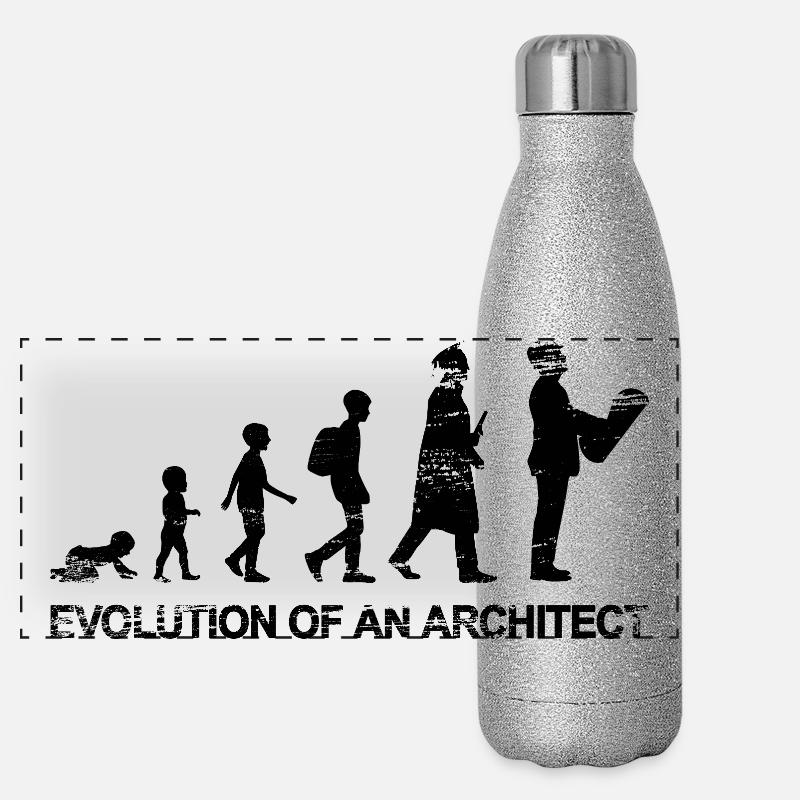 Development of the architecture Panoramic Glitter Thermal Bottle 500 ml