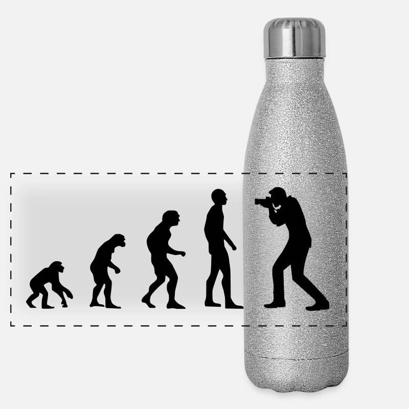 Evolution Fotograf Panorama Glitzer Isolierflasche 500 ml