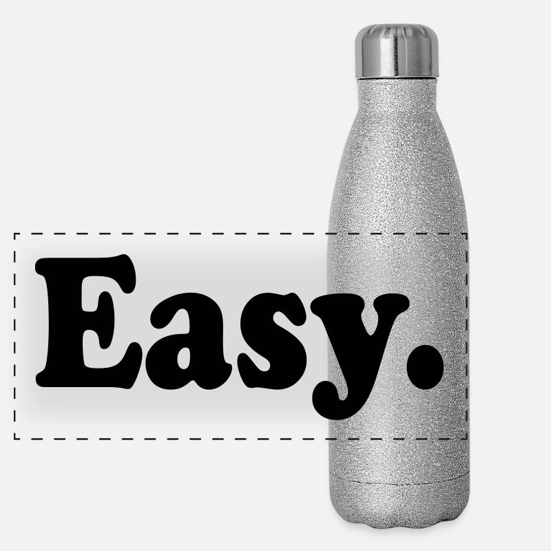 Easy. Gourde isotherme panoramique pailletée 500 ml