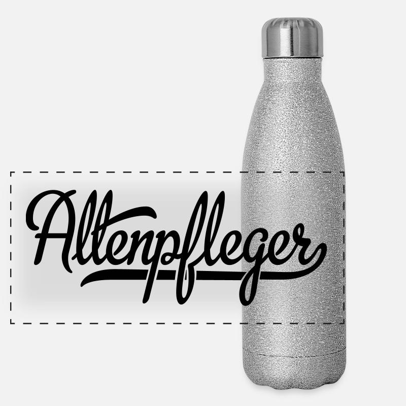 Caregiver Panoramic Glitter Thermal Bottle 500 ml