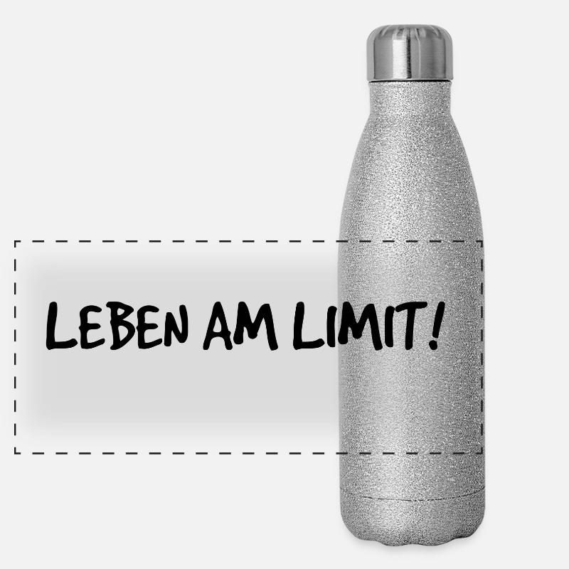 Life on the limit Panoramic Glitter Thermal Bottle 500 ml