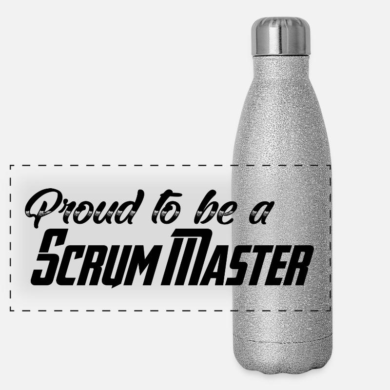 Proud to be a Scrum Master Panoramic Glitter Thermal Bottle 500 ml