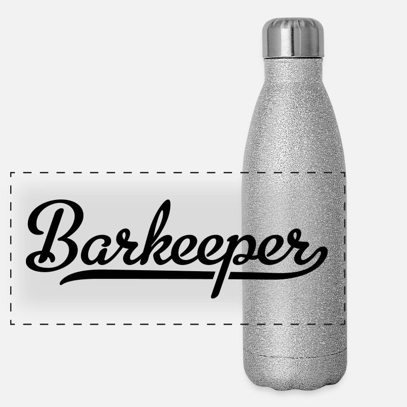 Barkeeper Panorama Glitzer Isolierflasche 500 ml