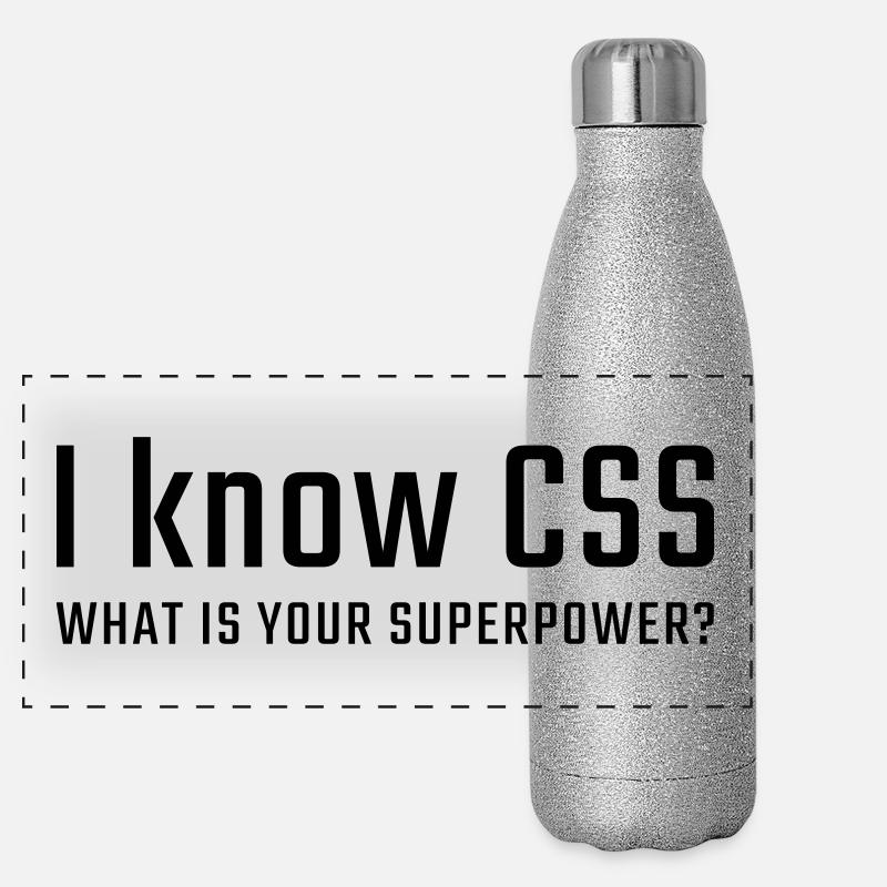 I know CSS Panoramic Glitter Thermal Bottle 500 ml