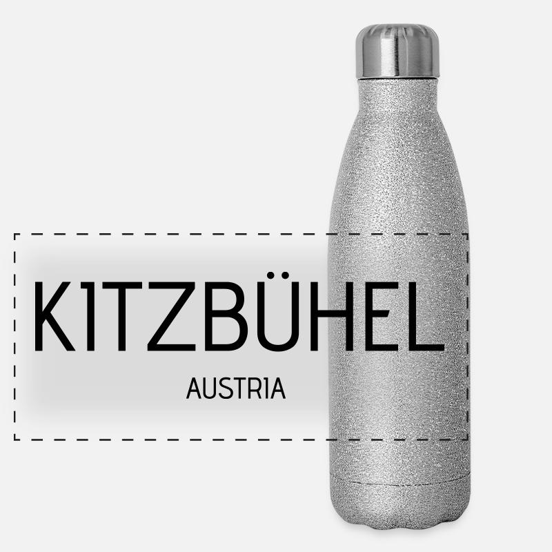 kitzbuehel Panorama Glitzer Isolierflasche 500 ml