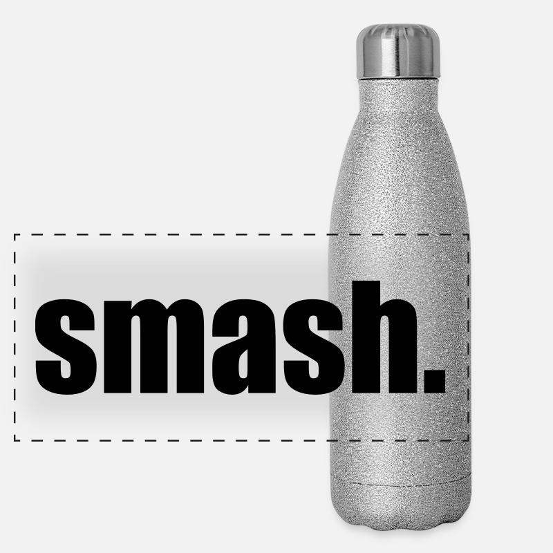 smash point s Gourde isotherme panoramique pailletée 500 ml