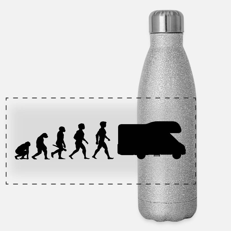 Evolution camping camping camping wohnmobil camping Gourde isotherme panoramique pailletée 500 ml