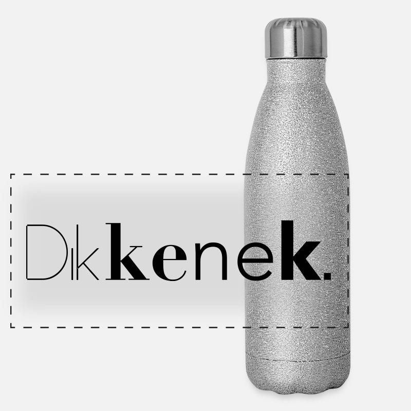 dikkenek Gourde isotherme panoramique pailletée 500 ml
