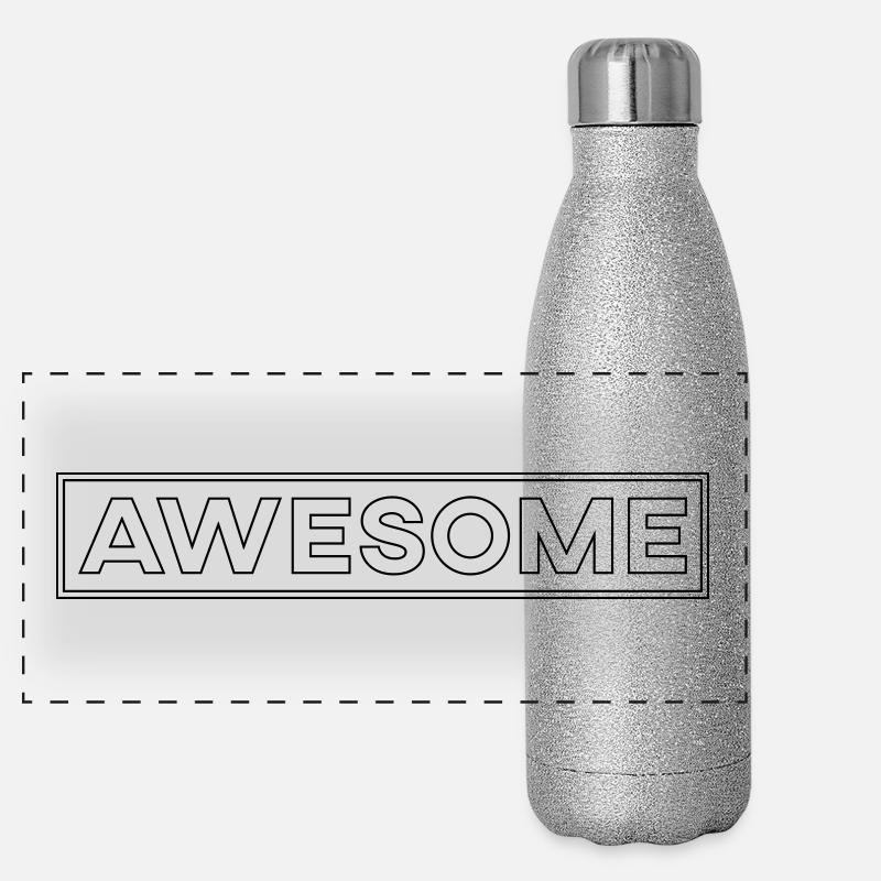 Génial - génial et simple Gourde isotherme panoramique pailletée 500 ml