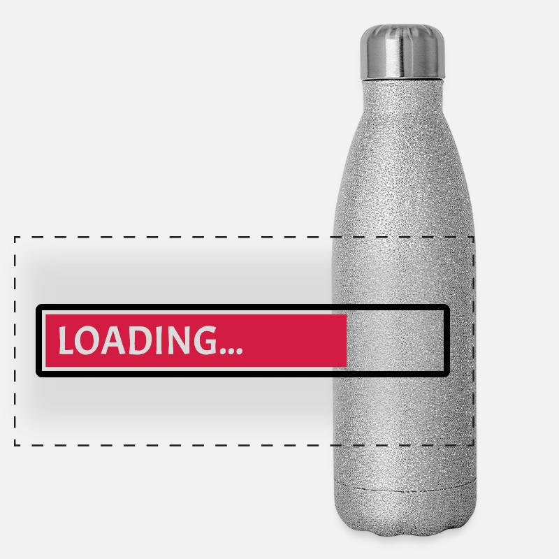 Loading Gourde isotherme panoramique pailletée 500 ml
