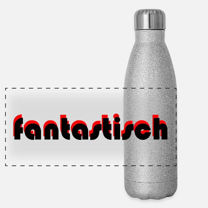 fantastisch Panorama Glitzer Isolierflasche 500 ml