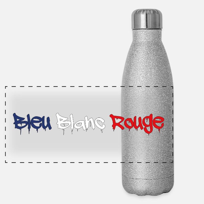BLUE WHITE RED TAGG Panoramic Glitter Thermal Bottle 500 ml