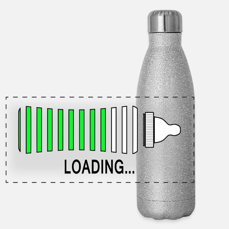 Laden Panorama Glitzer Isolierflasche 500 ml