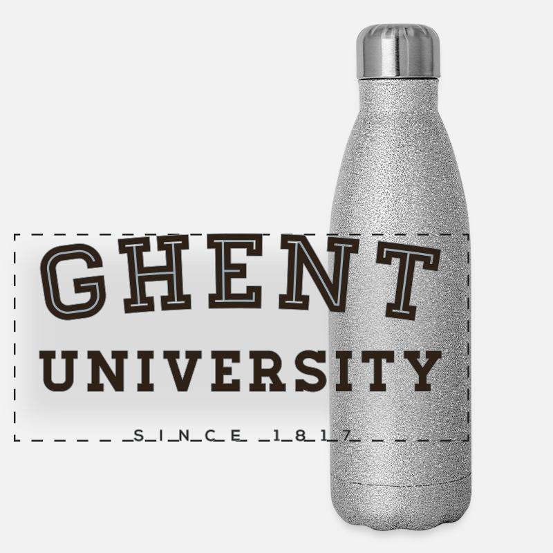 Université de Gand Gourde isotherme panoramique pailletée 500 ml