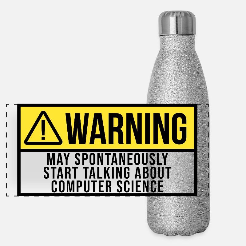 Informatique Gourde isotherme panoramique pailletée 500 ml