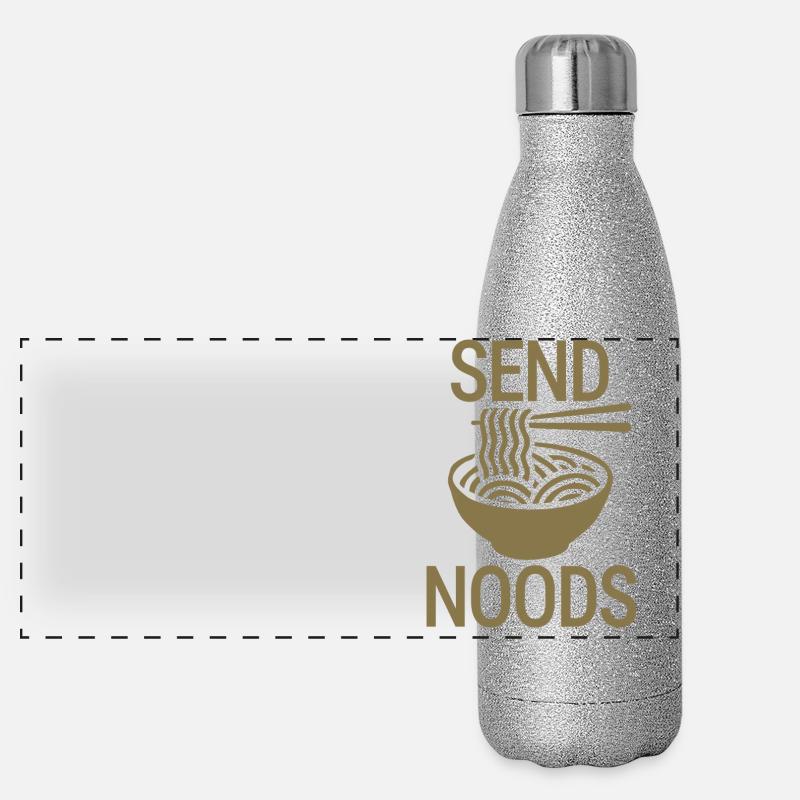 Envoyer des noods Gourde isotherme panoramique pailletée 500 ml