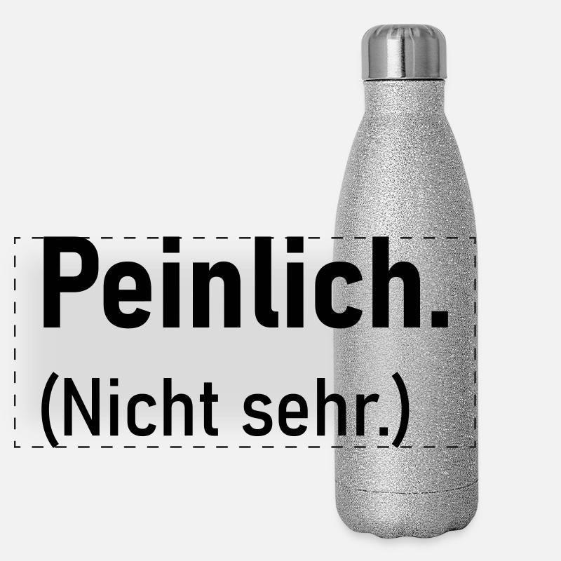 Peinlich Panorama Glitzer Isolierflasche 500 ml