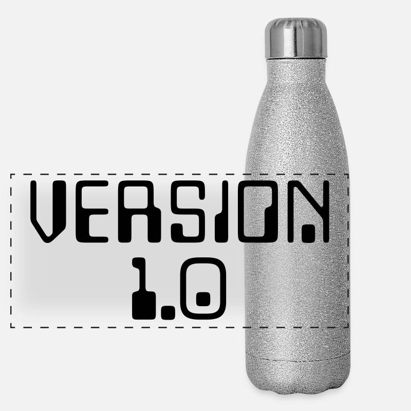 Version 1.0 Panorama Glitzer Isolierflasche 500 ml