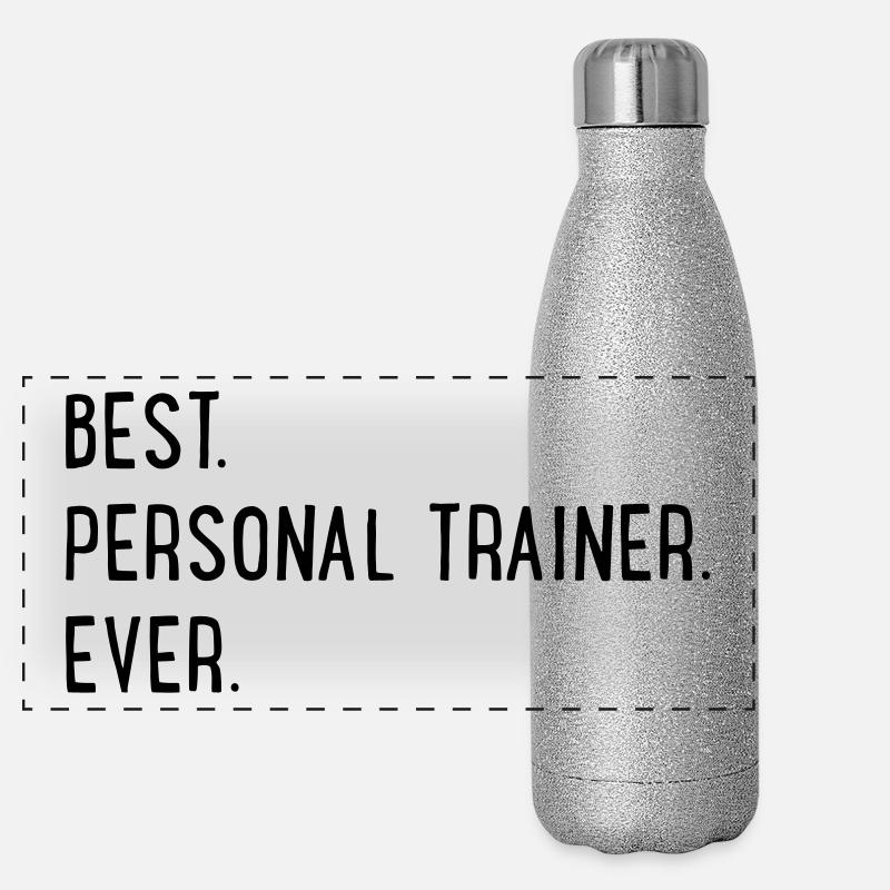 Personal Trainer Panorama Glitzer Isolierflasche 500 ml