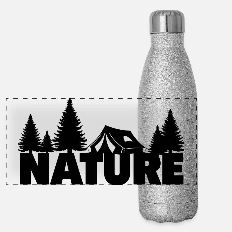 Nature Panoramic Glitter Thermal Bottle 500 ml
