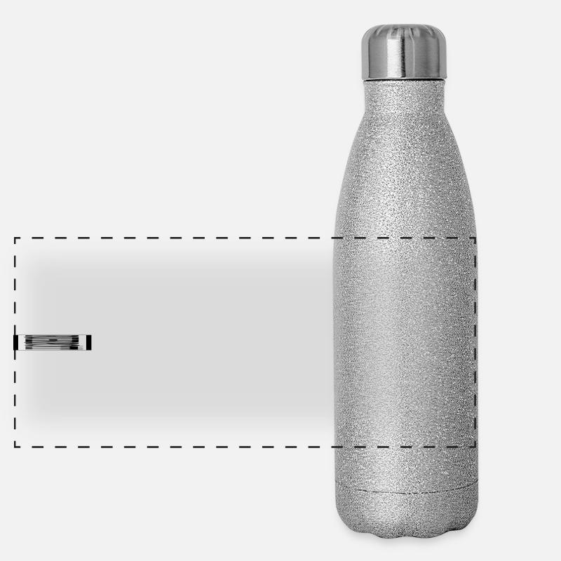 Ruhrpott Panorama Glitzer Isolierflasche 500 ml